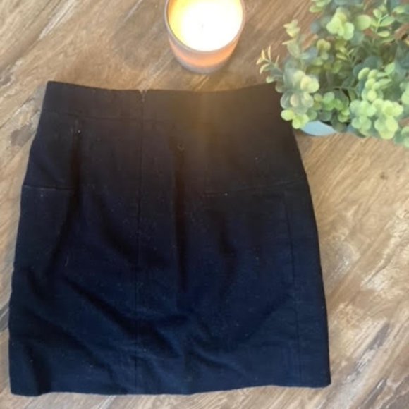 Navy Tweed J. Crew Skirt - Picture 3 of 3